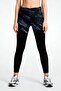 Women Sportwear Fit Marble Mesh Callia Training Leggings, Black