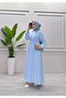 فستان من قماش الموسلين
