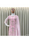 Pink Faux Georgette Top Palazzo & Dupatta Set - RTC1018 | Pink-Size:XL-42-Inches - 4