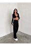 Women's Modal Fabric with Fleece Inside, Thick Bottom, Sweatpants, Loose Fit, Wide Leg - 3