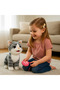 Musical Sensory Cat Toy for Kids RC Leash Electronic Pet Kids Toy Interactive Fluff Plush Toy (Blue) - 4