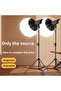 Professional 100W LED Photography Sun Light Kit, Tri-color Temperature, Remote Adjustable Soft Light - 2