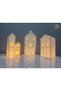 New Year's Light Decorative Set of 3 for Home / Candle Illuminated New Year's Ornament - 7
