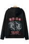 New Season Digital Printed 3 Thread Cotton Hooded Sweatshirt