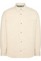 Ls Matty Canvas Rlxd Flannel Lin Men's Cream Shirt