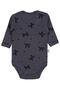 Bow Tie with Snap Fasteners for 1-36 Months - Gray