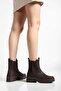 Artificial Leather Emerald Elastic Detail Waterproof Orthopedic Sole Stylish Women's - 2