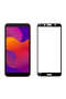 Huawei Y5P Shatter-Resistant Glass Screen Protector - Black - 2