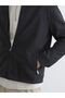 Southblue Black Standard Fit Velvet Collar Men's Coat - 3