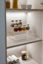 Spice Rack Stand Transparent Multi-Layer Organizer Inside Cabinet Countertop Spice Organizer - 2