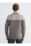 Lcwaikiki Classic Crew Neck Color Block Men's Knitwear Sweater - 4