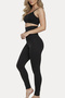 Corset Leggings with Clasps - High-Waisted, Abdomen and Leg Shaping, Slimming and Sculpting Effect -Bixi - 2