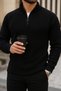 3-Pack Economy Pack Half Zip Thessaloniki Knitted Men's Knitwear Sweater - 3