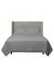 Liven Home 3Pcs Flat Sheet Set – Dark Grey Striped | 220x240 cm + 2 Pillow Cases | Soft & Lightwei