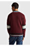 Men's wool blend v-neck stranger things sweater - 3