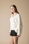 Foldable Sleeve Knitwear Sweater - 2