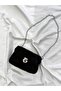 Black Color Soft Textured Handbag - 2