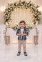 Luxury 3-Piece Set for Boys with Adjustable-Sleeve Shirt, Printed T-Shirt, and Pocketed Trousers - 2