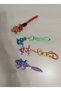 1 Piece Colorful Keychain with Animal Figures Giraffe, Dolphin and Lizard Fun (Mixed Shipping) - 5