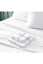 Livenza Home 3Pcs Flat Sheet Set — Flat Sheet 220x240 cm + 2 Pillow Cases, White