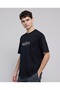 Typography Print T-Shirt With Crew Neck And Short Sleeves - 3