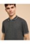 Contrast Tipping Polo T-Shirt With Short Sleeves - 5
