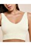 Women'S Yellow 2 Pack Ribbed Sports Bra - 8