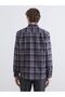 Regular Fit Plaid Men's Shirt - 4