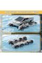 M.A&F Amphibious 8WD 1:18 2.4GHz All-Terrain Waterproof RC Monster Truck, 2 Batteries - 2