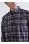 Regular Fit Plaid Men's Shirt - 3