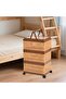 Folding Storage Crate on Wheels, Triple Layer 69cm H – Laundry & Storage Organizer - 5