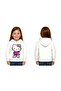 Unisex Hello Kity Printed Children's Swaetshirt Printed Hooded 3 Thread Rasterated