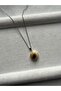 Yılancık Stone Steel Necklace Handmade - 2