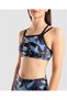 Women's Bra Top/Black-Navy Multi-Black Navy Multi Black Women's Single Top