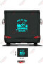 Adventure Begins Written on the Mountain Image Caravan Sticker Coating