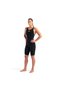 Powerskin Veloce Ob / Black-Teal Women's Swimming Competition Swimsuit (Size F) - 2
