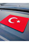 Ayyıldız Patterned Turkish Flag Torpedo Protector Plush Cover & Turkish Flag Car Accessory Set - 5