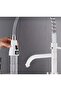 Kitchen Sink Faucet with Dual Flow Water Purification Outlet, Spiral Digital Led Sprayer, 7 Years Warranty, Imported - 2