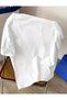 California Minimal City Name Printed Crew Neck Plain White Short Sleeve T-Shirt - 2