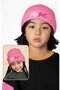 Sajanoys Written Outdoor Foldable Beanie, Kpop Demon Hunters Printed Ribbed Knit Winter Hat