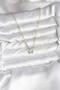 Brass Gold Color Chain Zircon Stone Minimal Star Model Women's Necklace - 2