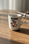 Teachers' Day Special Series: Turkish Coffee Cup Set for 2 People with Velvet Box - 3