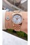 Brand Original Rose Gold Color 2 Years Warranty Steel Case Women's Wristwatch - with Bracelet Gift - 4