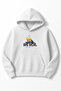 Oversized Unisex Big Deal Teddy Bear Printed Hooded Sweatshirt