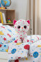 Big-Eyed Cute Heart Cat Plush Toy 25 cm - Soft Texture High Quality - 3