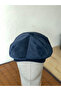 Winter Velvet English Cap Peaky Blinders Model Men's Cap Draped Velvet Cap - 3