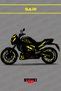 Dominar 400-250 Full Body Motorcycle Decal Sticker Covering Set (Foil Cut)