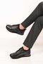 Lace-Up Stretch Detailed Eva Sole Genuine Leather Sneaker 172-64250 Men's Shoes - 2
