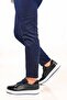 Lace-Up Eva Sole Genuine Leather Sneaker 172-64340 Men's Shoes - 3