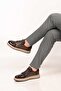 Lace-Up Eva Sole Genuine Leather Sneaker 172-64340 Men's Shoes - 2